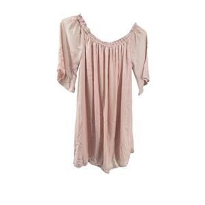 Pink Republic Girls Pink Short Sleeve Mini Dress Youth Size Large